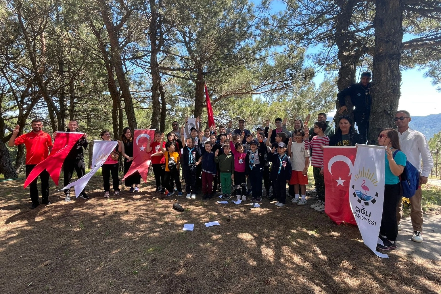 İzmir Çiğli’de pratik izcilik eğitimleri başladı