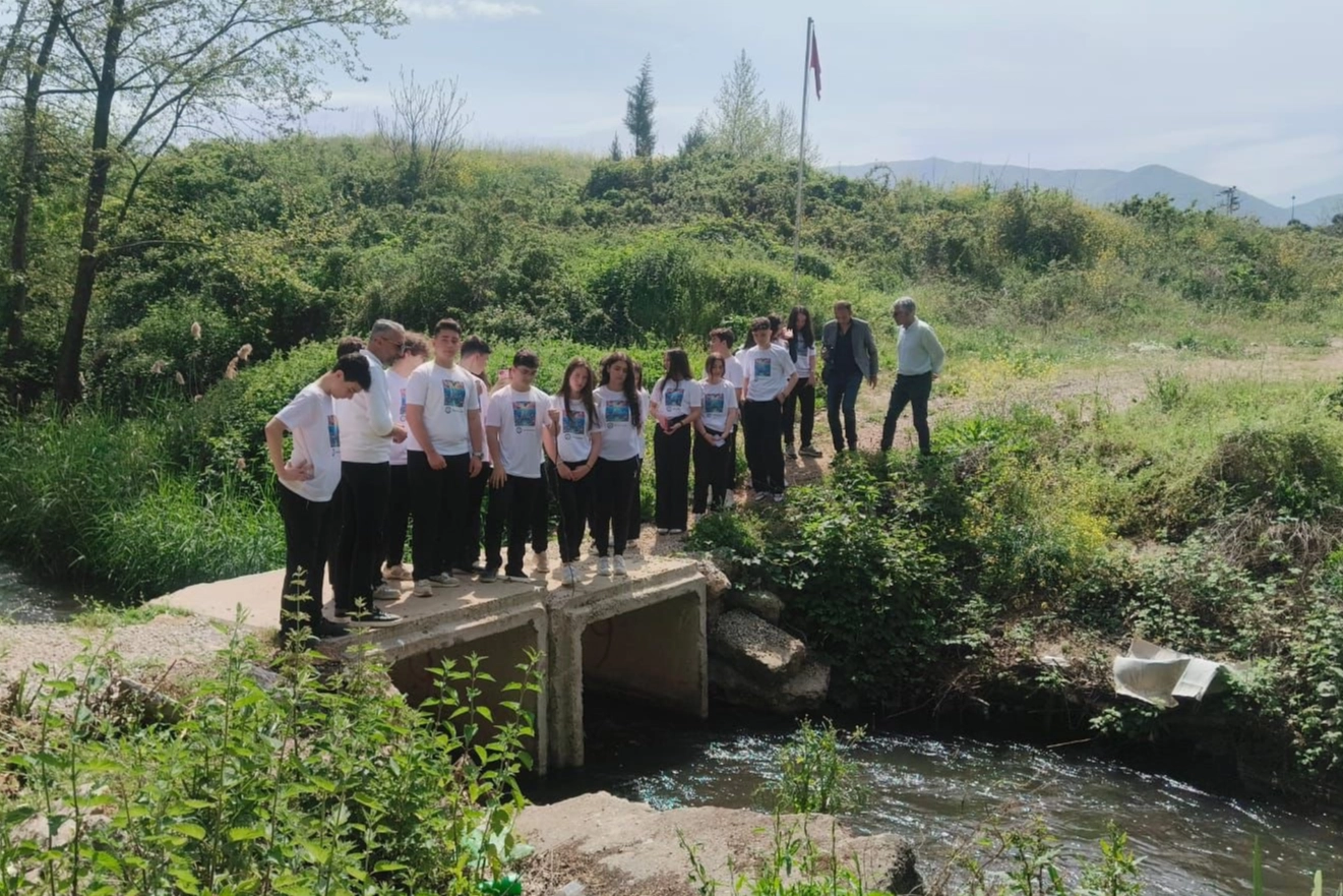 Bursa Gemlik'te mavi dedektiflerden farkındalık