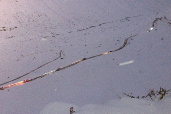 Rize'de Ayder Yaylası ulaşım çalışmaları 'çığ'a takıldı!