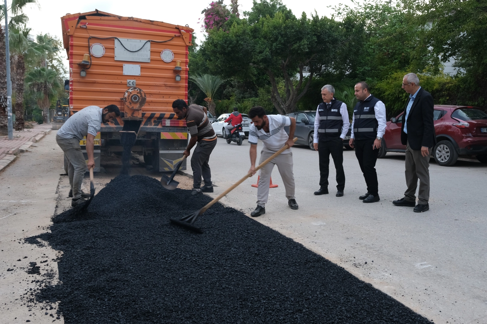 Antalya’da altyapı sonrası asfalt seferberliği